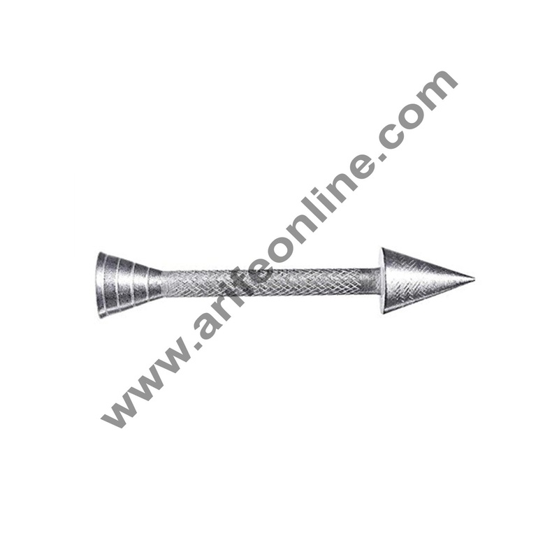 Cake Decor 1Pc Aluminium Alloy Sticks Cone Holder Cake Piping Rod Icing Cream Flower Roses Cake Decoration Baking Pastry Tool