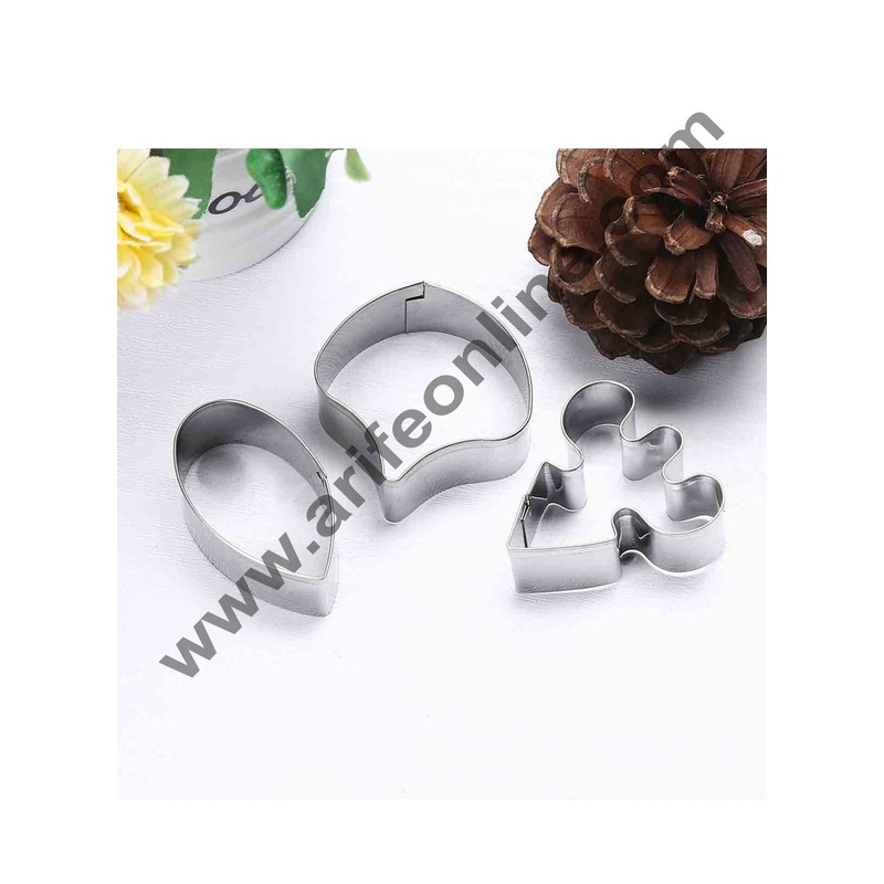 Cake Decor 3 Pcs Butterfly Orchid Petals Cutter Bakeware Mould Biscuit Mould Set Sugar Arts Fondant Cake Decoration Tools