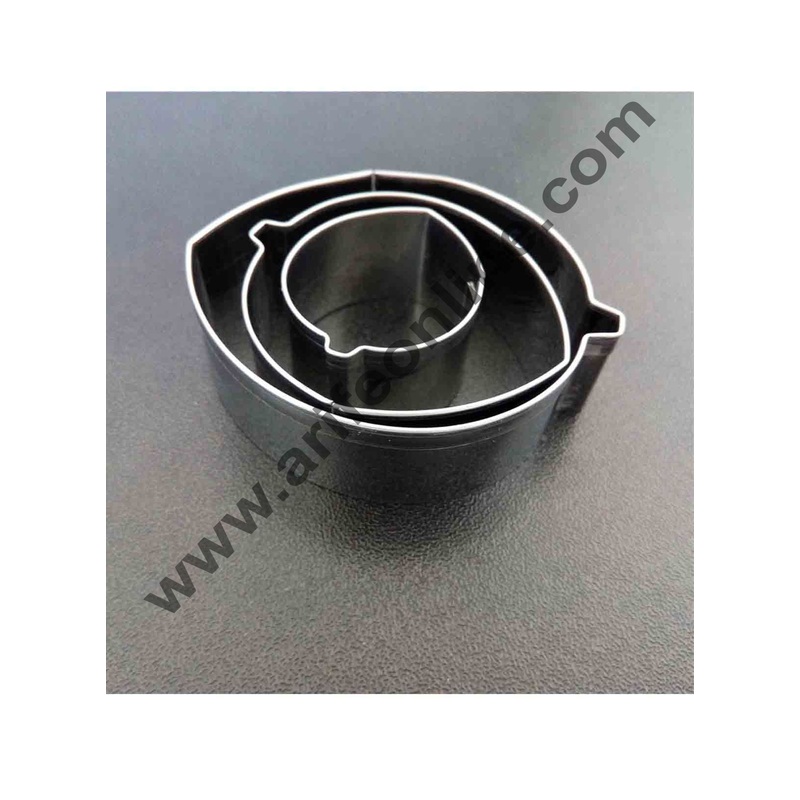 Cake Decor 3 Pcs Hydrangeas Petals Cutter Bakeware Mould Biscuit Mould Set Sugar Arts Fondant Cake Decoration Tools
