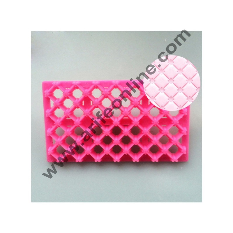 Cake Decor Chrysanthemum Flower Shape Quilt Embosser Molds, Cookie Biscuit Mold Fondant Cake Tools