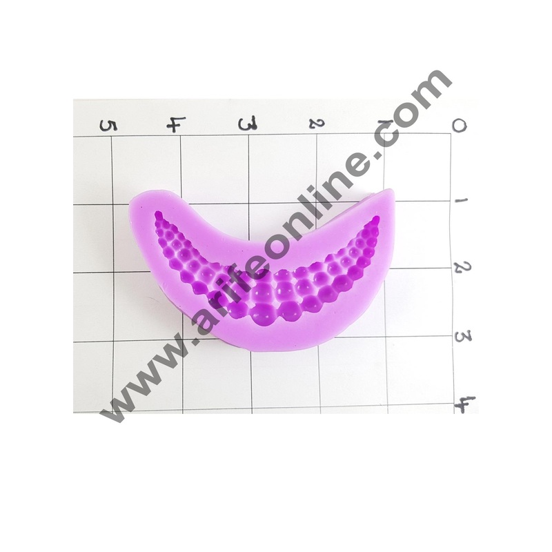 Cake Decor Silicon 1Pcs Beads Mold Design Fondant Clay Marzipan Cake Decoration Mould