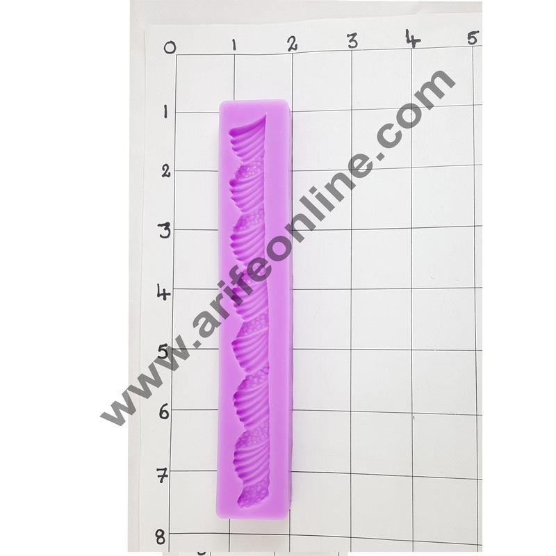 Cake Decor Silicon 1Pcs Royal Garden Shape Design Fondant Clay Marzipan Cake Decoration Mould