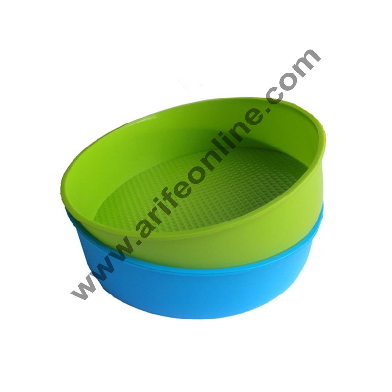 Cake Decor Silicon Bakeware Round Shape Cake Mould