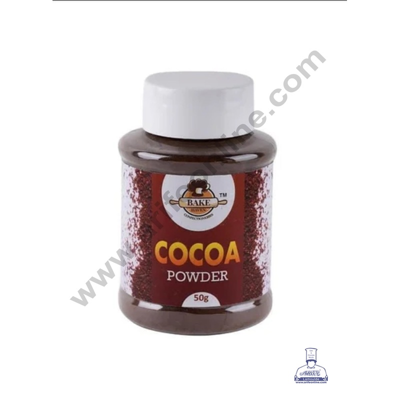 Bake Haven Cocoa Powder  50g | Unsweetened Premium Cocoa for Baking & Beverages
