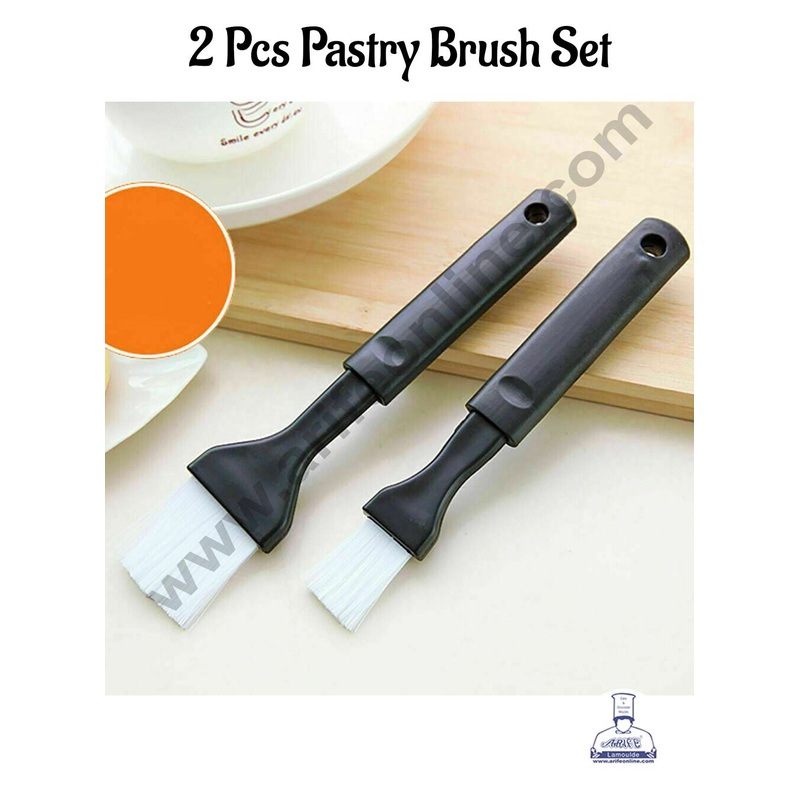 CAKE DECOR 2 Pcs Pastry Brush Set | Baking Tool | Food Brush