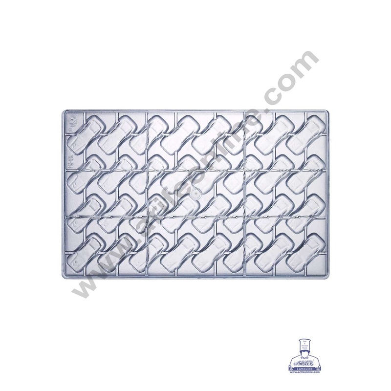 FineDecor 32 Cavity Car Shape Polycarbonate Chocolate Mold - ( YBS-214 )