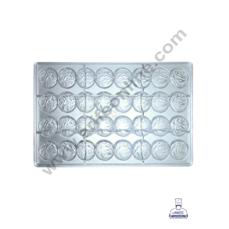 FineDecor 32 Cavity Polycarbonate Chocolate Mold - ( YBS-157 )