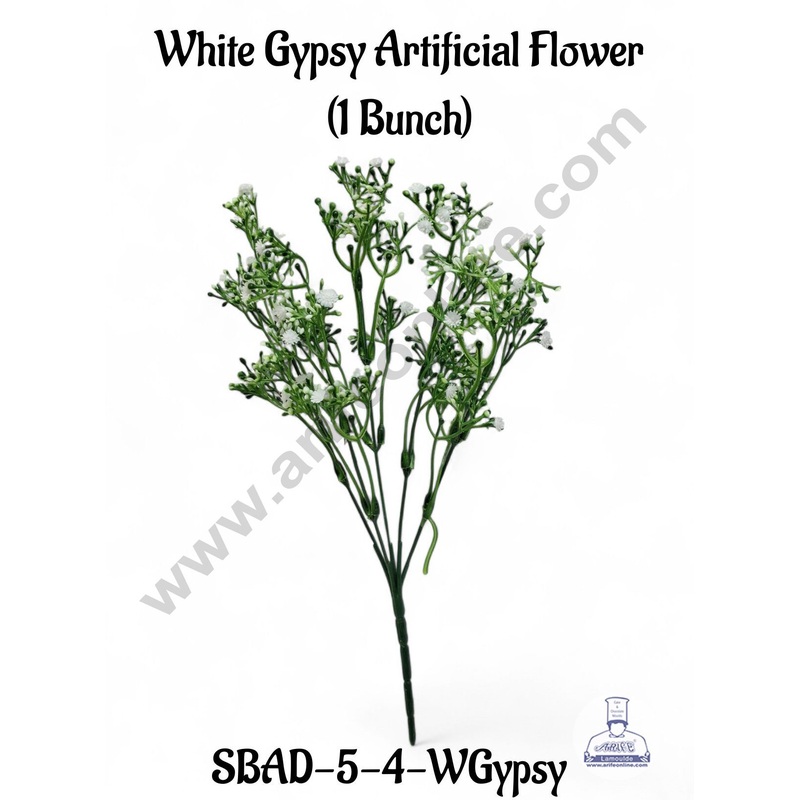Gypsy Artificial Flower bunch For Cake Decoration  ( 1 Bunch ) Cake Decor
