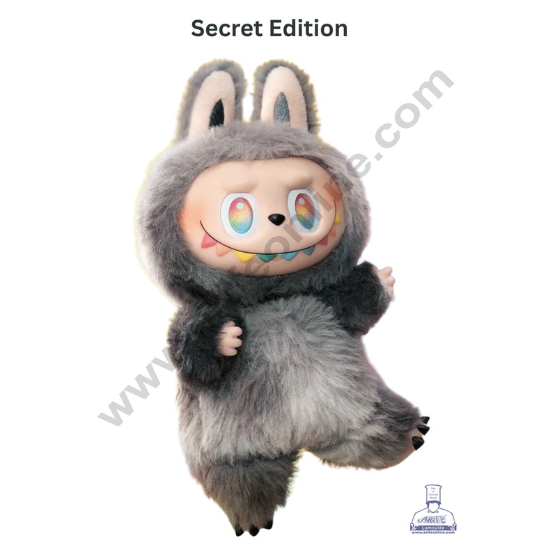 (Secret Edition) GREY LABUBU  1 Pc The Monsters Big into Energy Series | Vinyl Plush Pendant Blind Box