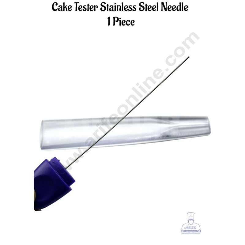 CAKE DECOR 1 Piece Cake Tester Stainless Steel Needle |  Pins Skewer for Baking Bread Pastry Biscuit Cookie Tester