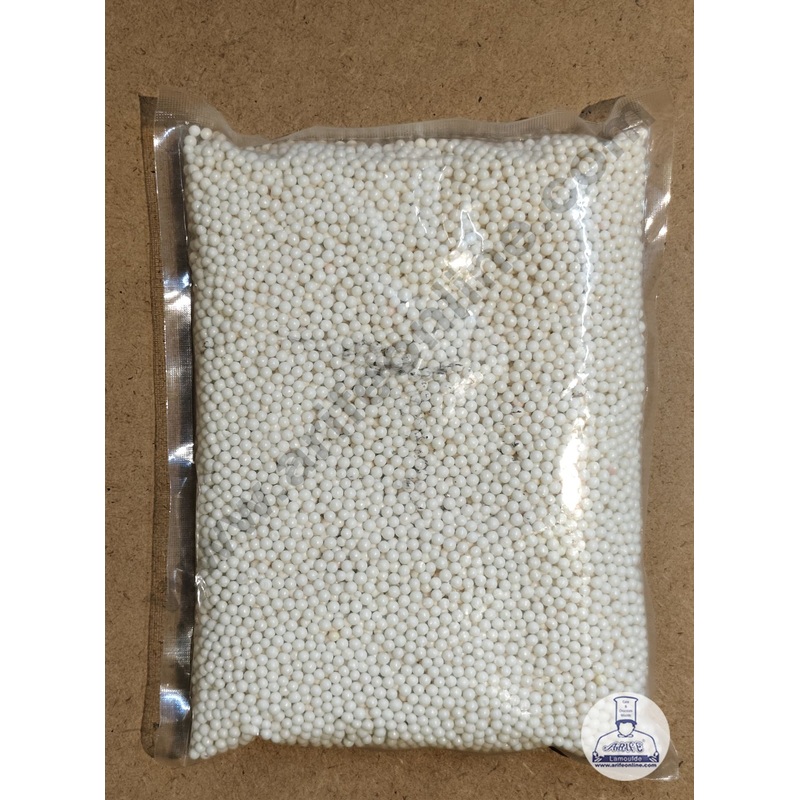 CAKE DECOR Balls Sugar Candy White - 1 - 1 Kg Pack