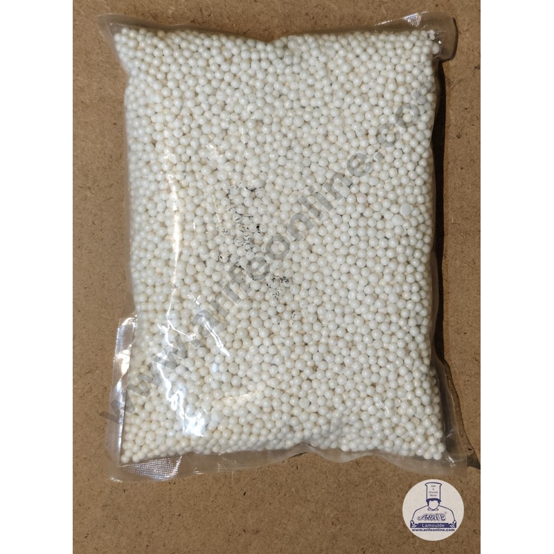 CAKE DECOR Balls Sugar Candy White - 2 - 1 Kg Pack