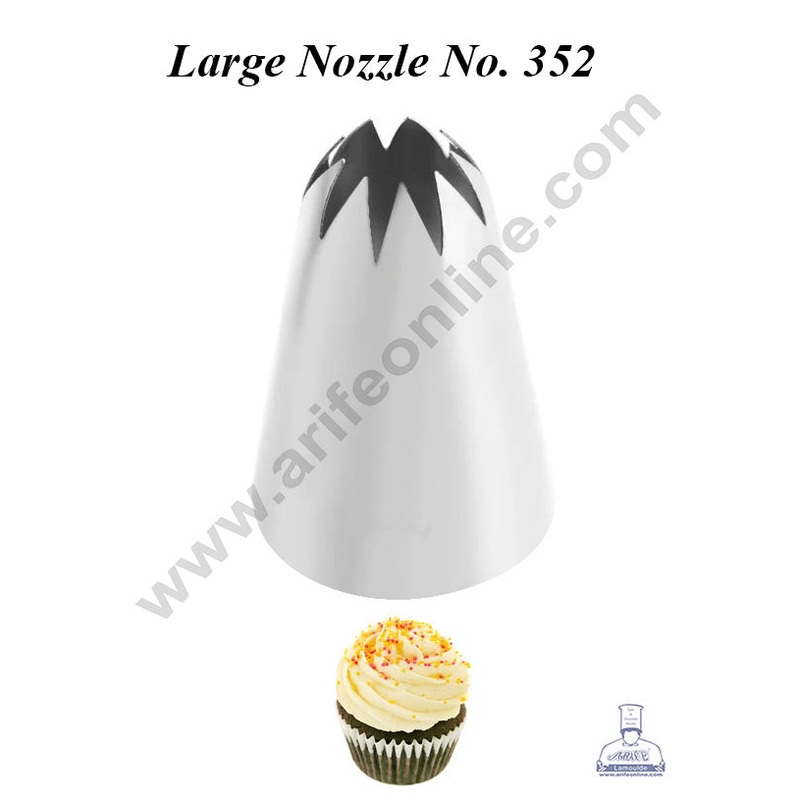 Cake Decor Large Nozzle - No. 352 Piping Nozzle