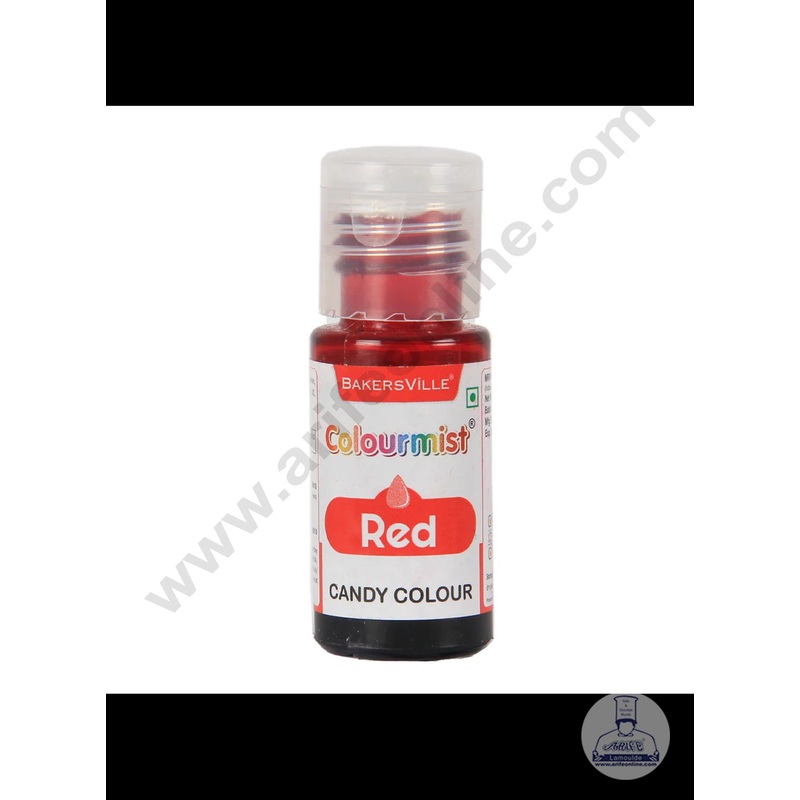 Colourmist Oil Candy Color Oil Based for Chocolate Red - 20G