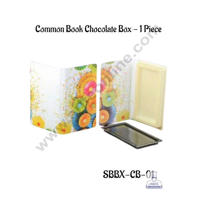 CAKE DECOR Common Book  Chocolate Box (Pack of 1Pc)