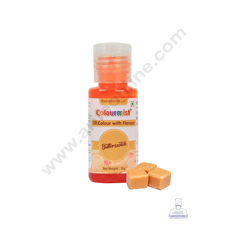 Colourmist Oil Colour With Flavour - Butterscotch ( 30 Gram )