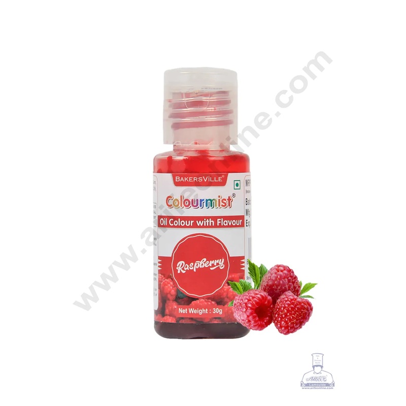 Colourmist Oil Colour With Flavour -Raspberry ( 30 Gram )