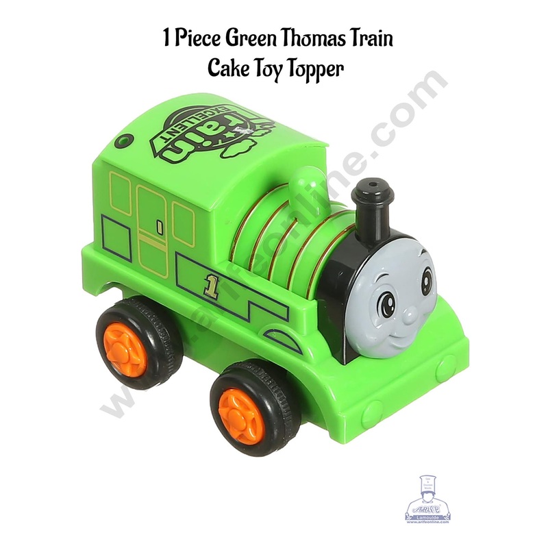 CAKE DECOR 1 Piece Green Thomas & Friends Engine Toys Cake Toppers (SB-T-CJ015-GREEN)