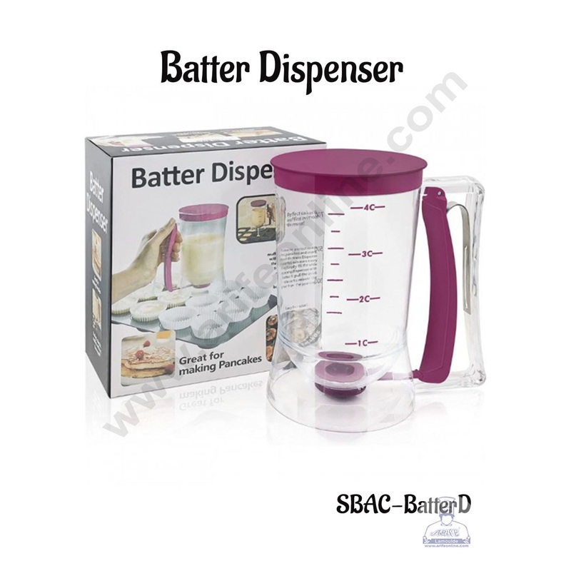 CAKE DECOR Batter Dispenser for Muffins, Cupcakes, Pancakes