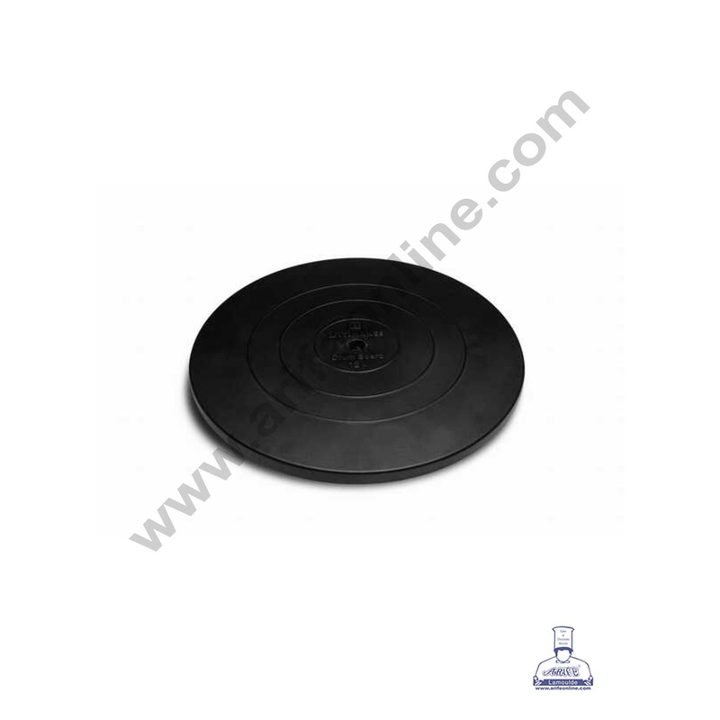 Ultimakes 12 Inch Plastic Drum Board - Black