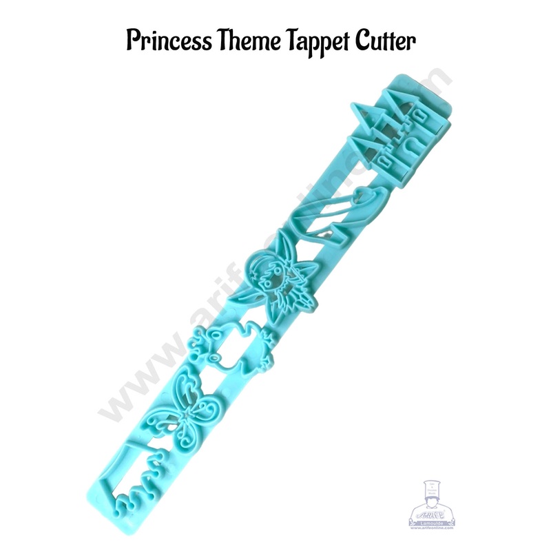 CAKE DECOR 1 Piece Princess Theme Tappet Cutter Plastic | Fondant Cutter | Gumpaste Cutter