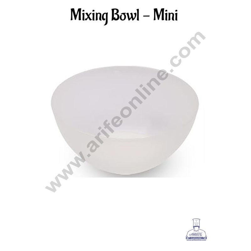 Cake Decor Plastic Mixing Bowl - Multicolor - Mini Bowl