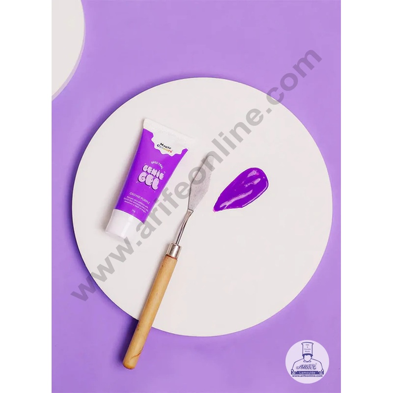 Magic Colours Genie Gel - Spectral Tube Food Colours Orchid Purple (25g)