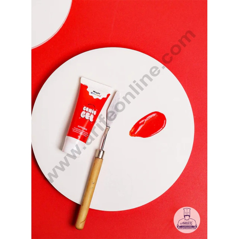 Magic Colours Genie Gel - Spectral Tube Food Colours Supper Red (25g)