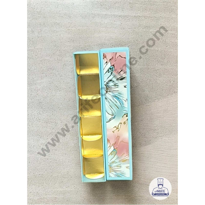 CAKE DECOR 6 Cavity Baklava Box | Kunafa Box | Chocolate Gifting Box - D2
