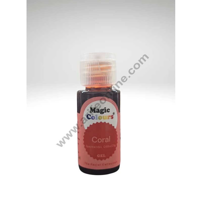Magic Colours Mini Spectral Gel Color Pastel Collection  - Coral (25g)