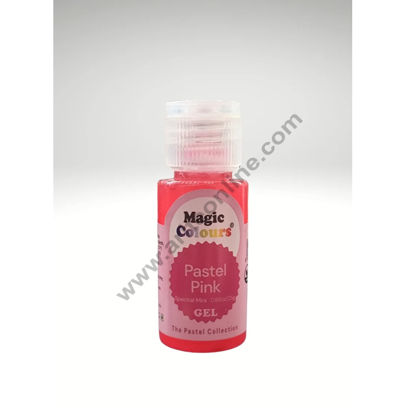 Magic Colours Mini Spectral Gel Color Pastel Collection  - Pastel Pink (25g)