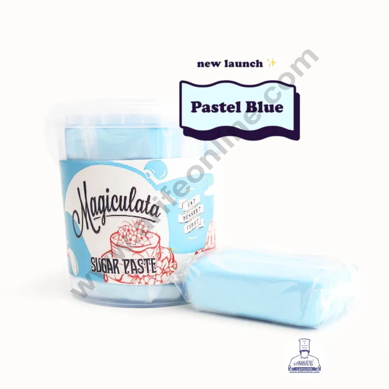 Magiculata Sugar Paste 1 Kg - Pastel Blue