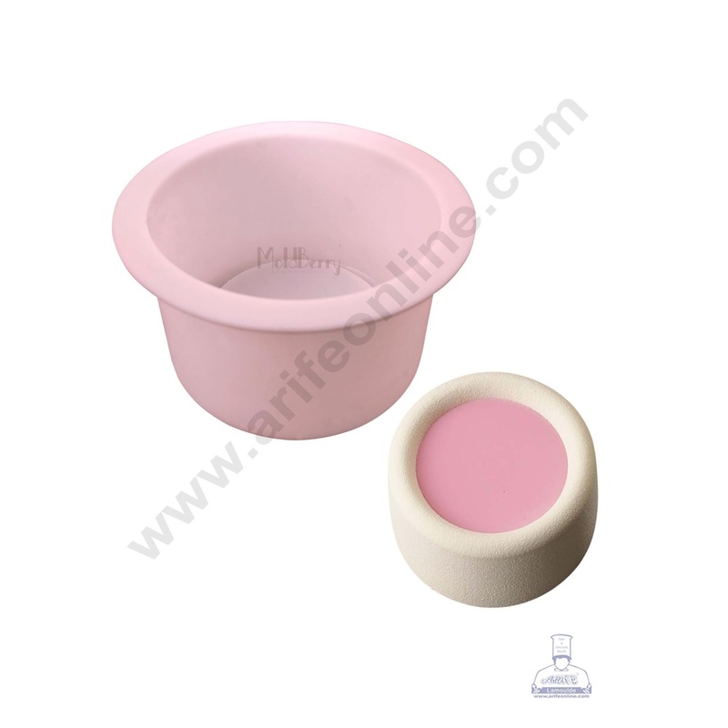 1 Cavity Silicone Round Bento Cake Pan Mould (Pack of 1) - CAKE DECOR