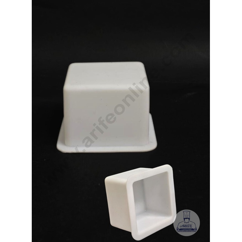 1 Cavity Silicone Square Bento Cake Pan Mould (Pack of 1) - CAKE DECOR