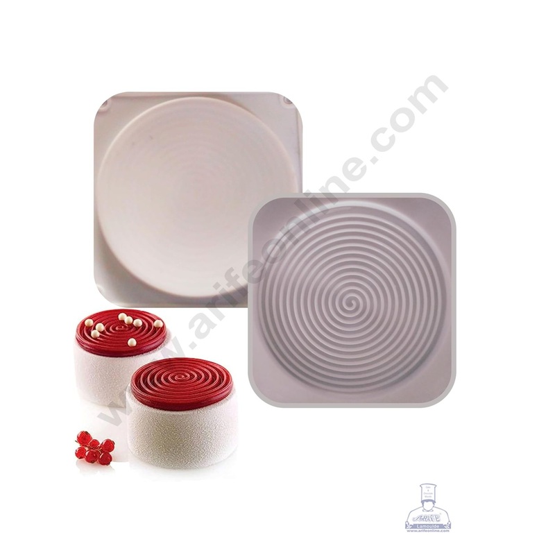 1 Cavity Spiral Garnishing Cake Molds Entremet Cake Mould Mousse Mold - CAKE DECOR