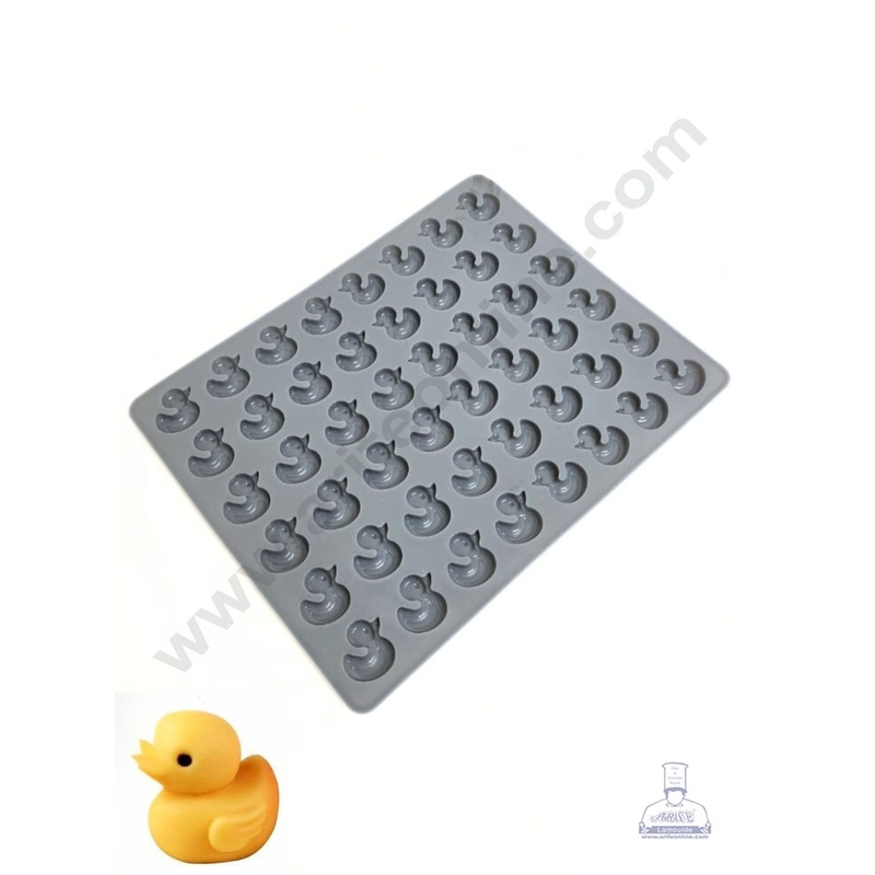 48 Cavity Duck Silicone Chocolate, Jelly, Candy, Resin Art  Mould (Pack of 1) - CAKE DECOR