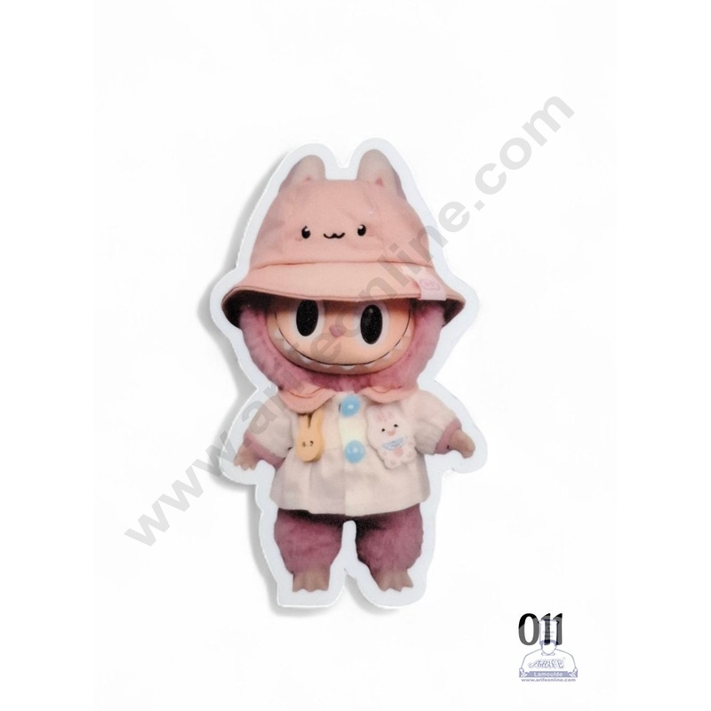 Acrylic Digital Print Labubu Topper - 011 - CAKE DECOR