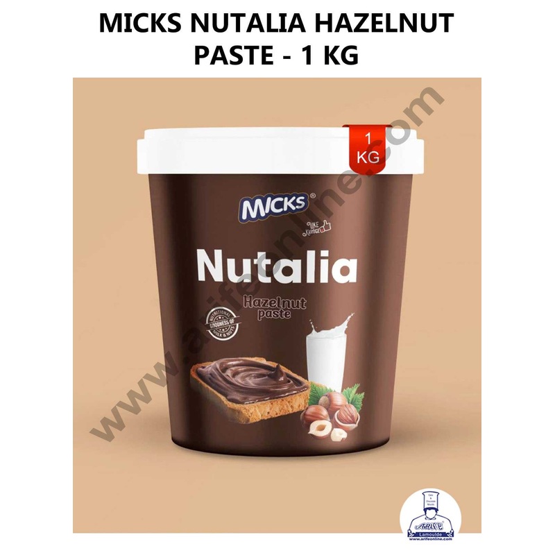 MICKS Nutalia Hazelnut Paste  - (1 kg Pack)