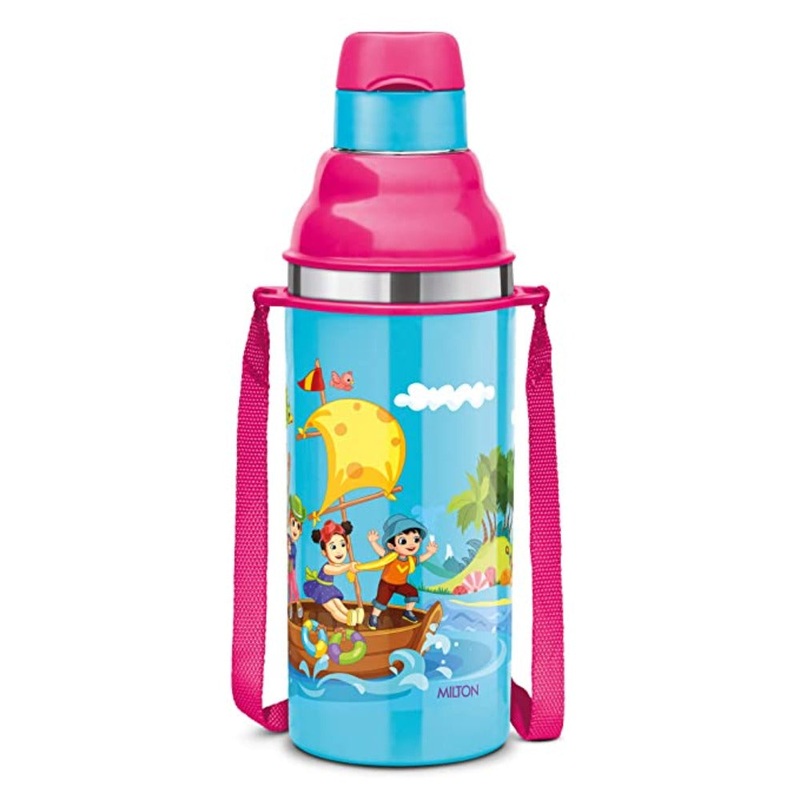 Milton Kool Stunner 400 ML Insulated Inner Stainless Steel Water Bottle for Kids | 1 Pc