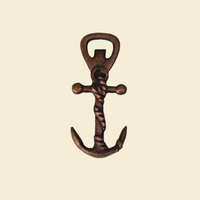 Softel Antique Copper Finish Handcrafted Ship Anchor/Nautical Bottle Opener | 1 Pc