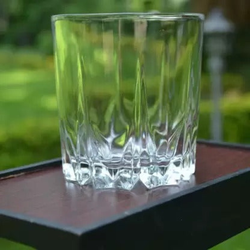 Yera Whisky 345 ML Tumblers Set | Transparent | Set of 6 Pcs