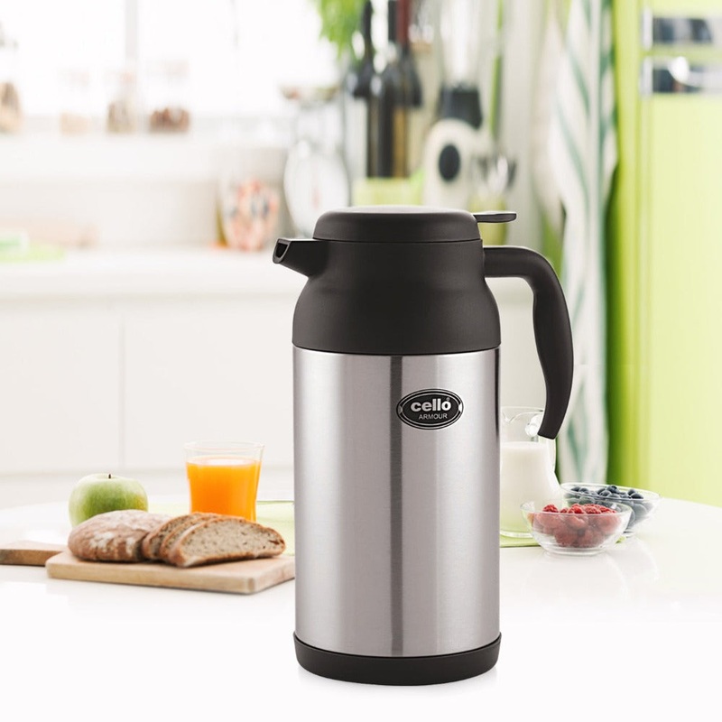 Cello Armour Stainless Steel Vacusteel Carafe | 1 Pc