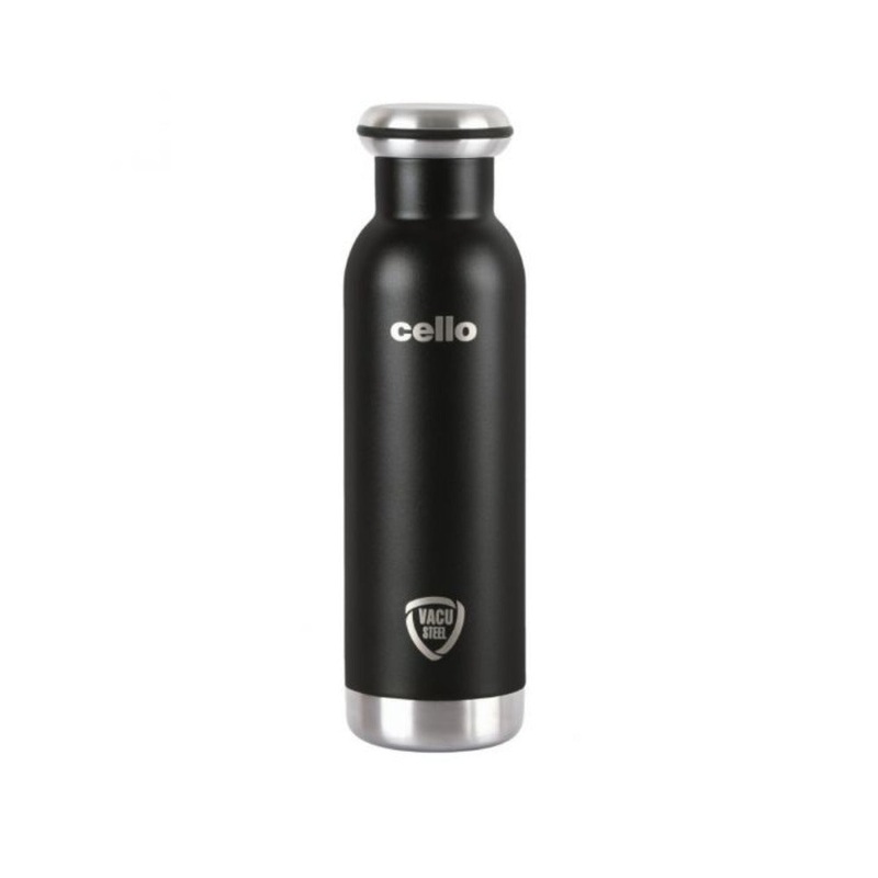 Cello Duro Mac Tuff Steel Water Bottle with Durable DTP Coating | 1 Pc
