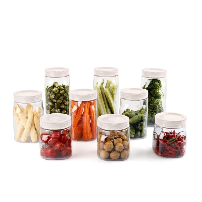 Cello Fridge Door Plastic Canister | White