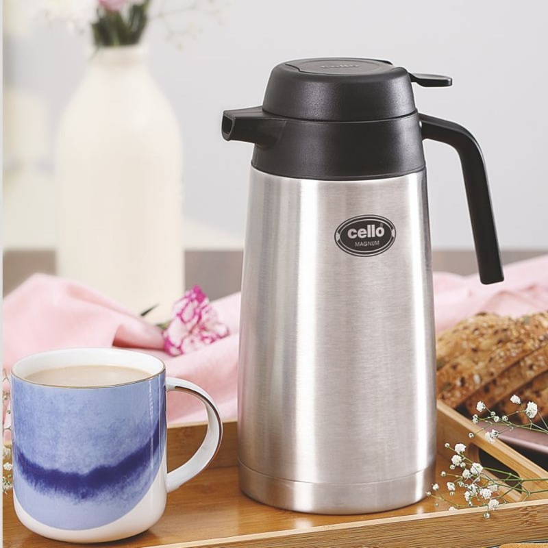 Cello Magnum Stainless Steel Insulated Carafe | 1 Pc