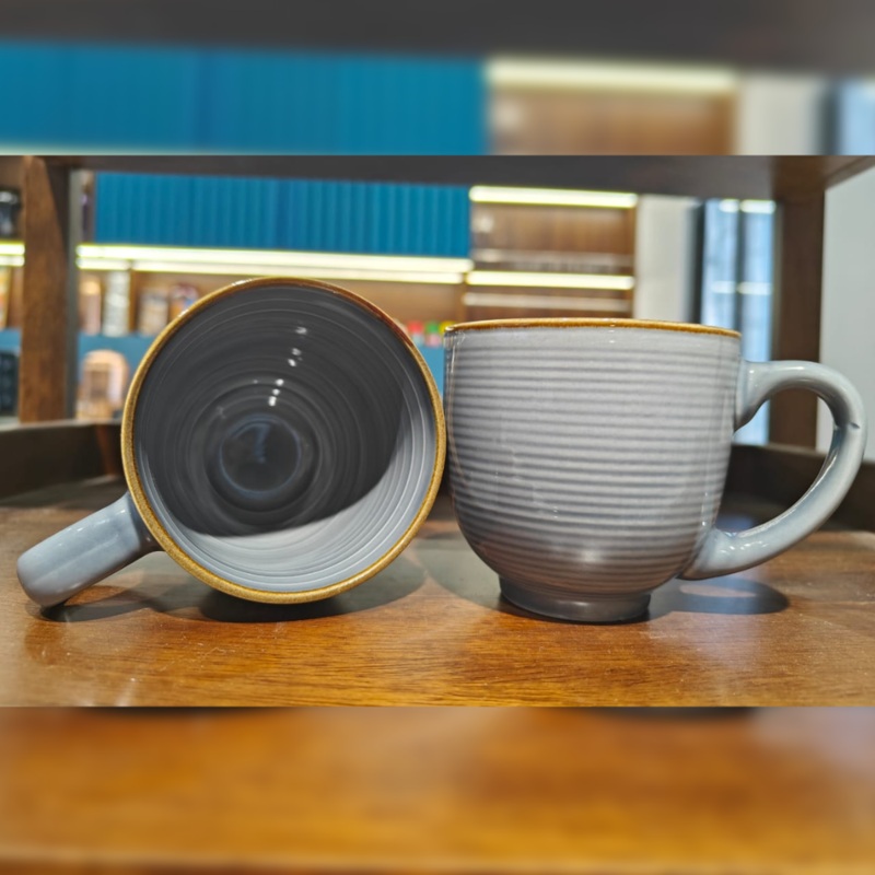 Treo Eclat Ceramic 180 ML Mug | Set of 2 Pcs