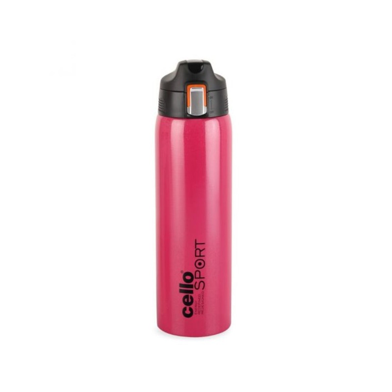 Cello Skipper Stainless Steel 750 ML Vacusteel Water Flask | Hot and Cold | 1 Pc