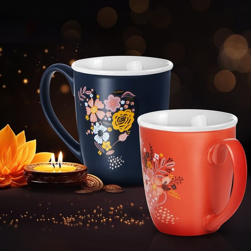 Treo Anthos Ceramic 380 ML Mug | 1 Pc