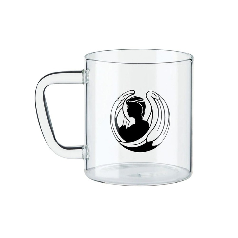 Borosil Zodiac 305 ML Classic Mug - Virgo | Transparent | 1 Pc