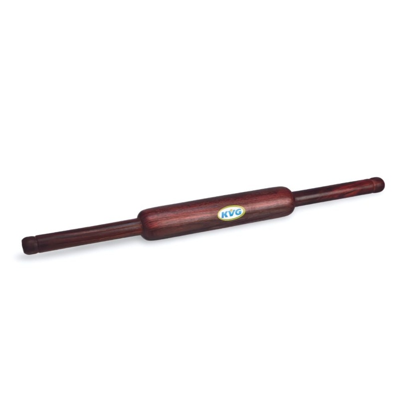 KVG Rose Wood 35 cm Punjabi Belan | Rolling Pins | Brown